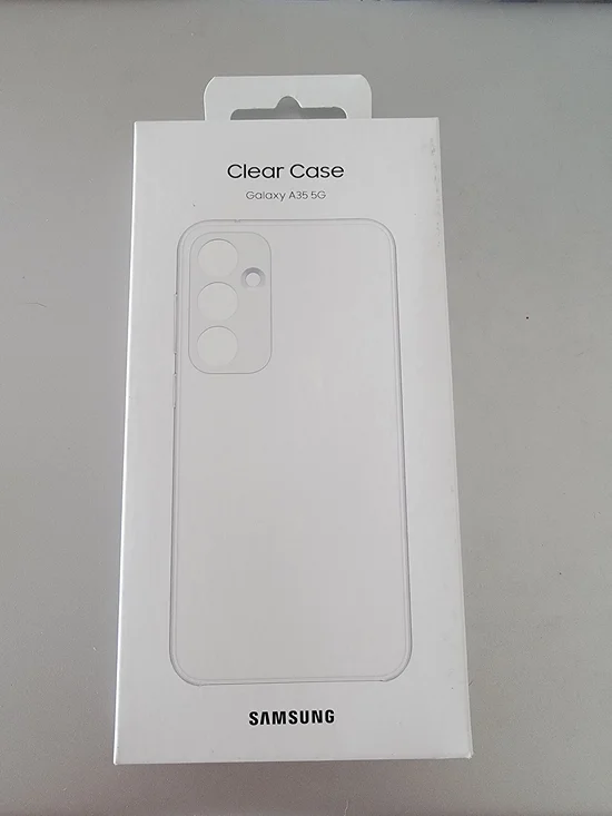 Samsung Authentic Case for Galaxy A35 5G - Clear