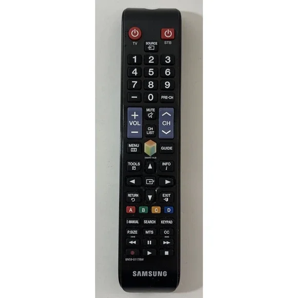 Genuine Samsung TV Remote‎ Control Model No. BN59-01178W, with Smart Hub, Tested