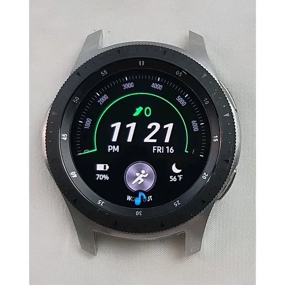 Samsung Galaxy Watch SM-R800 Smartwatch 46mm Stainless Steel - Black No Band