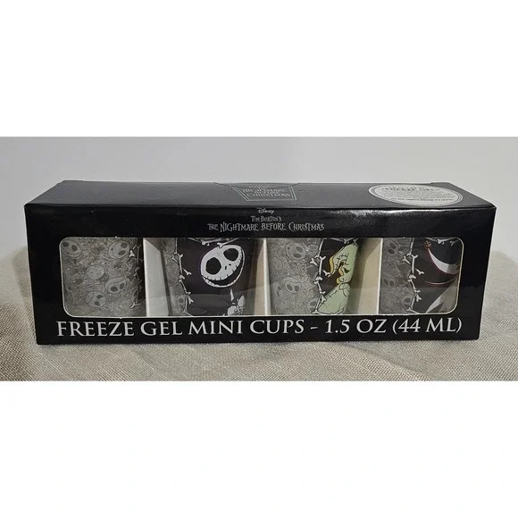 Disney's The Nightmare Before Christmas Freeze Gel Mini Cup Set