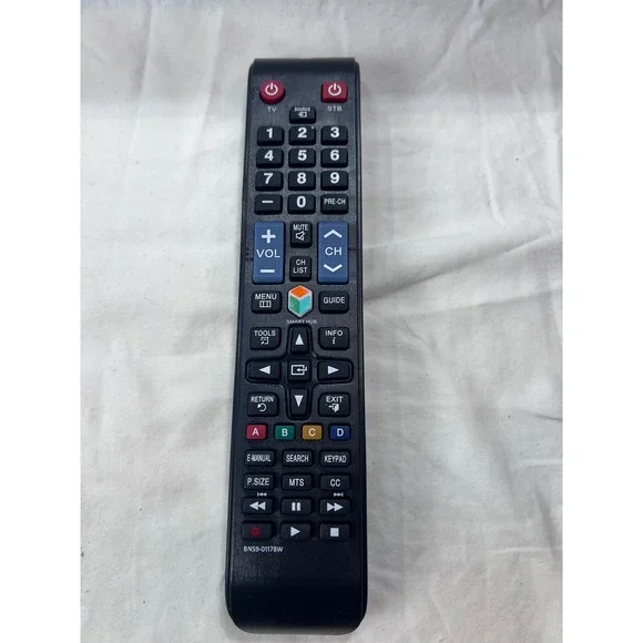 Samsung BN59-01178W Smart TV Remote Control Black Replacement BN5901178W