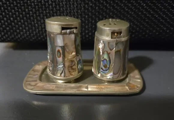 Vintage Mexican artisan set