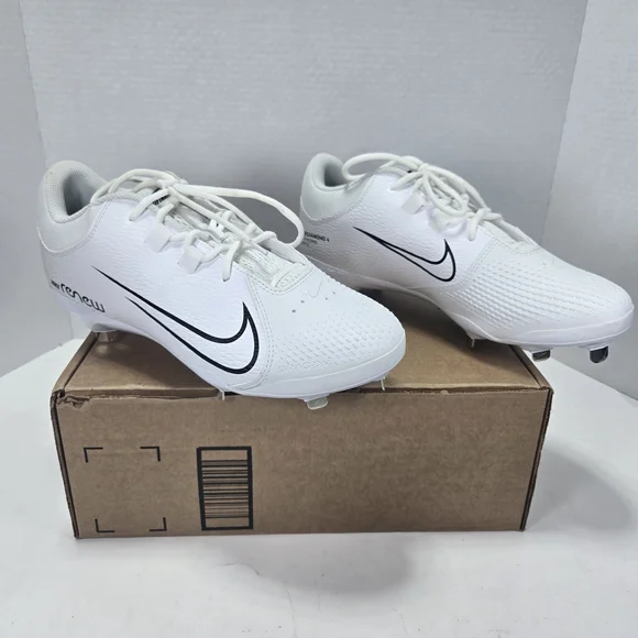 Nike Renew Hyperdiamond 4 White Softball Cleats Women's Size 11