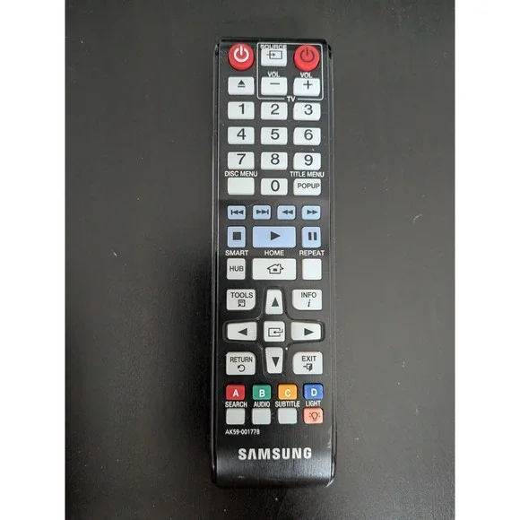 Genuine Samsung AK59-00177B Remote Control TV Remote Black Replacement Tested‎