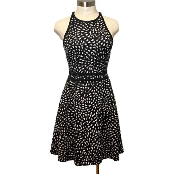 Women’s Mossimo Fit & Flare Black Dress