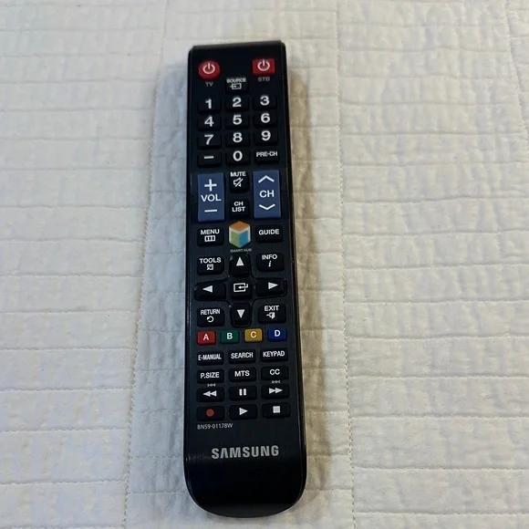 Samsung BN59-01178W Black Multi-Function Remote Replacement Factory Like New