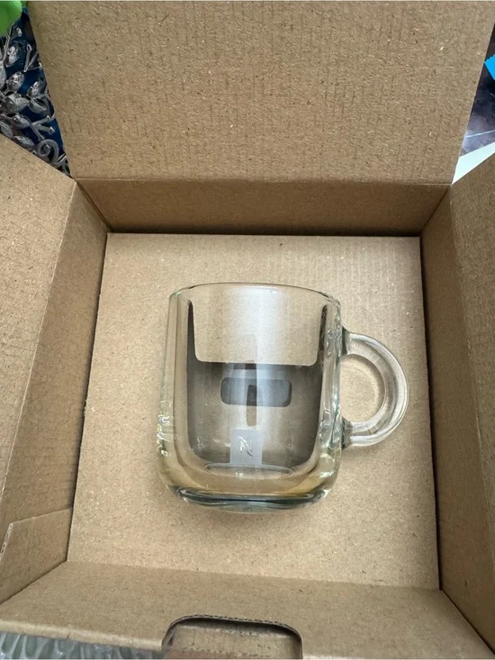 Nespresso signature Espresso cup set temp glass ☕️