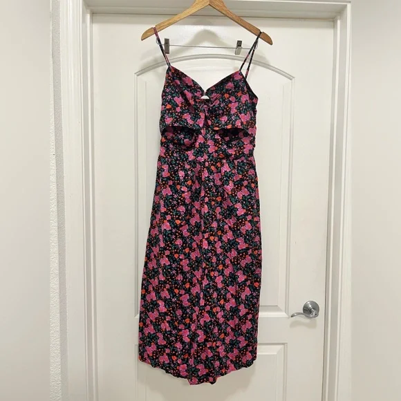 NWT Socialite Cutout Floral Midi Dress