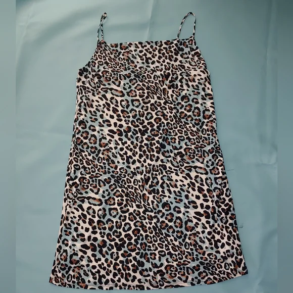 LeLis animal print mini dress