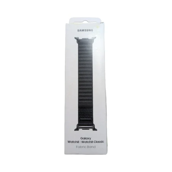 29-O Samsung Galaxy Fabric Band for Watch8 & Watch8 Classic M/L Graphite
