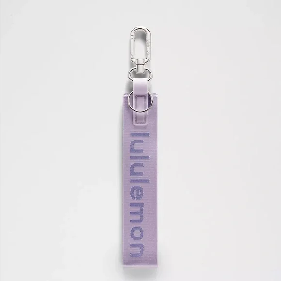 Lululemon Never Lost Keychain- Lavender Frost/Galactic Cobalt