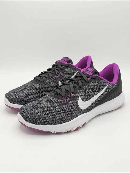 Nike Women’s Black, White & Purple Athletic Running Sneakers