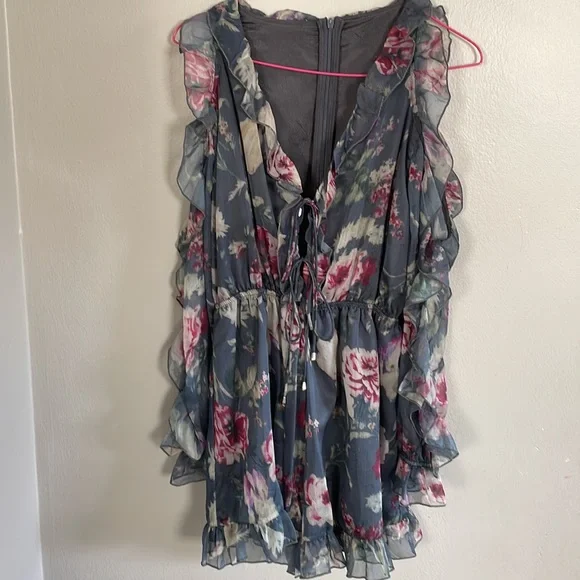 Iris Playsuit floral