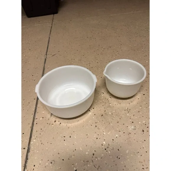 Sunbeam Vintage Bowls Milk Glass‎ Bowls