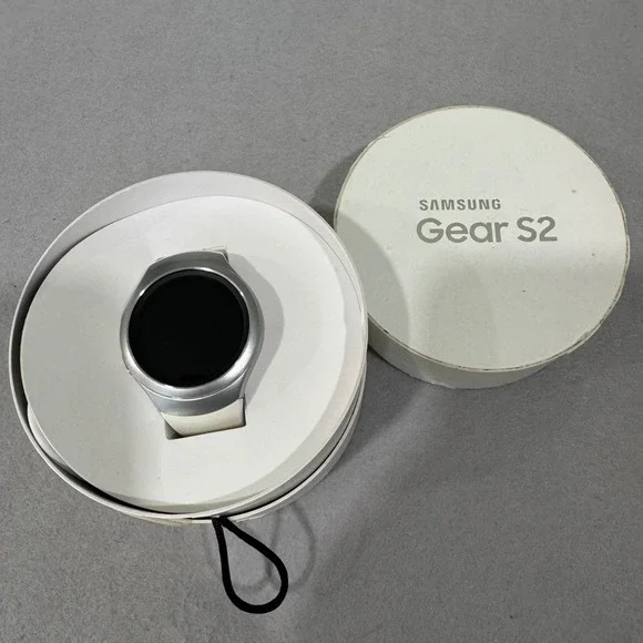 Samsung Gear S2 Smartwatch Unisex Small Silver SM-R730A Stainless Steel AT&T