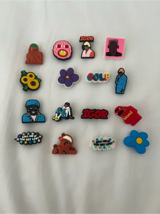 Taylor the creator croc charms
