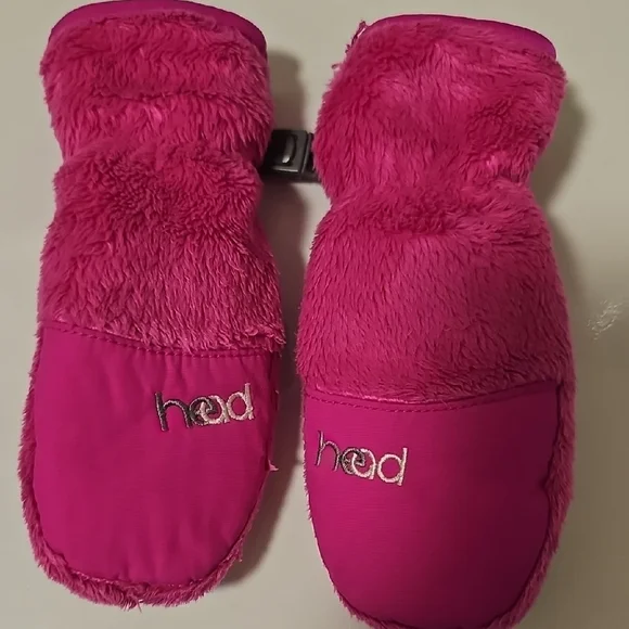 Head Xxs Pink Mittens Toddler 1-2y