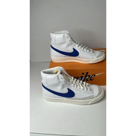 NIB Nike Blazer Mid 77 Vintage Racer Blue Ankle Shoes #370