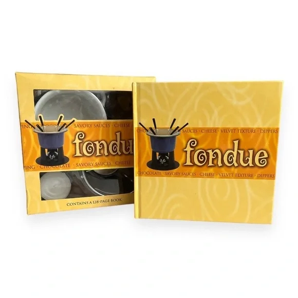 Top That Fondue Set with 128 Page‎ Book