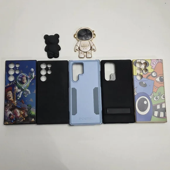 Samsung Galaxy 22 Ultra Phone Case Fun Variety Lot Set of 5