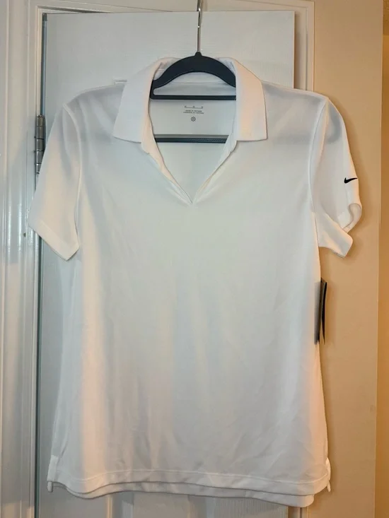 NWT Nike Golf Dri-FIT White Polo Shirt Women’s Medium