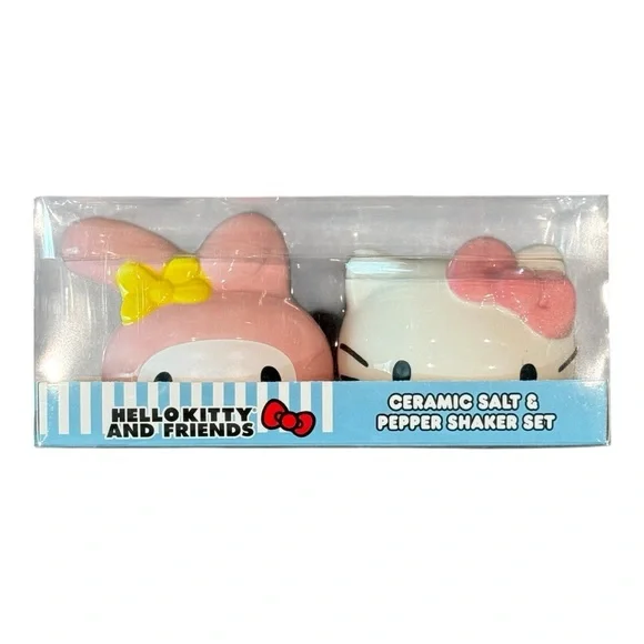 Hello Kitty and Friends Ceramic Salt & Pepper Shaker Set