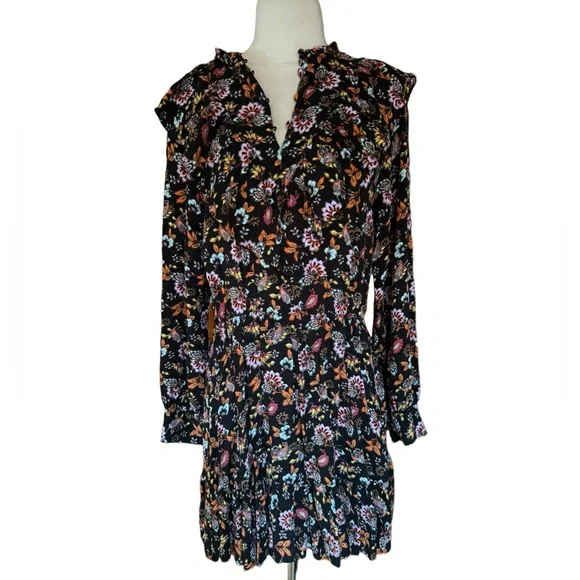 Ever After Floral‎ Peasant Style Mini Dress
