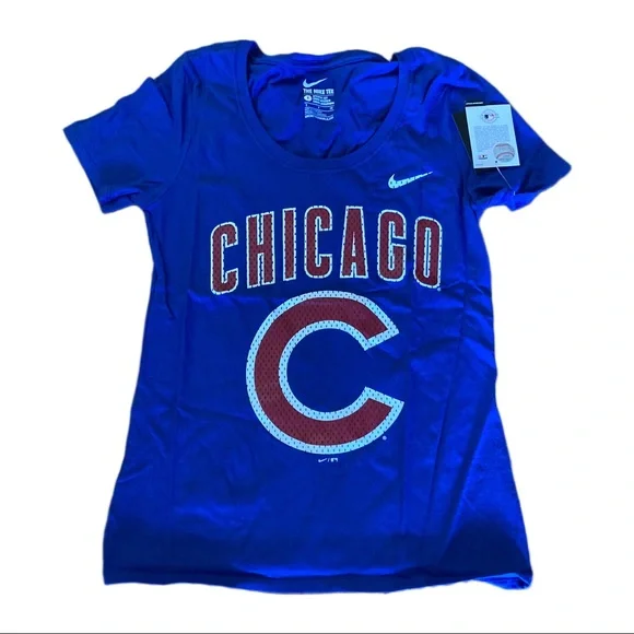 Chicago Cubs Nike Women’s Core Shirt Small‎