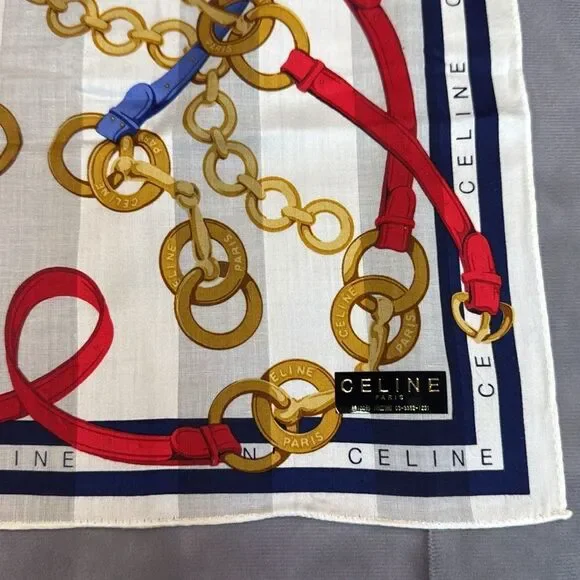 NWT Celine Handkerchief Scarf