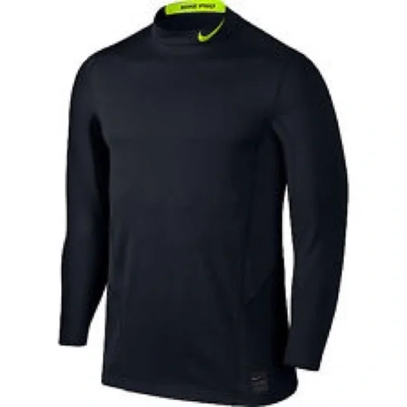 NWT Nike: Medium Unisex Black & Yellow Dri Fit Work Out Shirt
