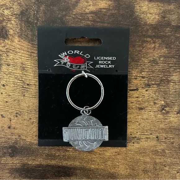 90’s Vintage Soundgarden Keychains Rock metal classic grunge Seattle nirvana