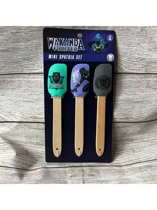 Wakanda Forever Mini Spatula Set