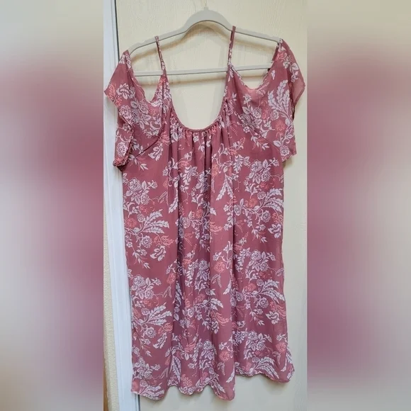 Cold shoulder dress