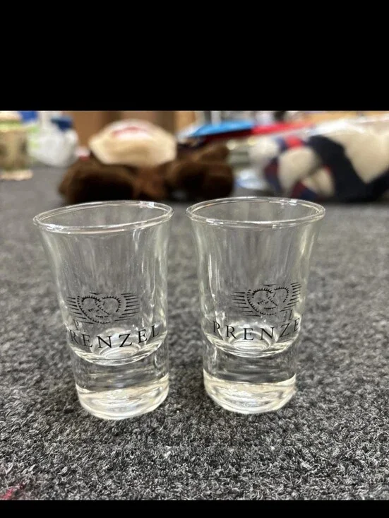 Prenzel Clear Glass Shot Glasses - Set of 2