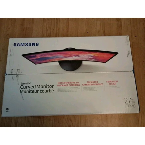 Samsung CF390 LC27F390FH 27 inch Curved LED Monitor FACTORY SEALED