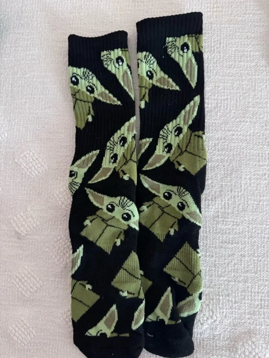 Star Wars Mandalorian Grogu The Child Crew Socks V1