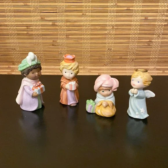 Heavenly Blessings Nativity‎ Collection 4 Piece Figurine Set Wise Men and Angel