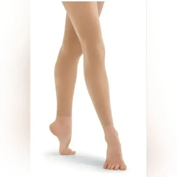 BALERA Dancewear Footless Ballet Tights LT Suntan