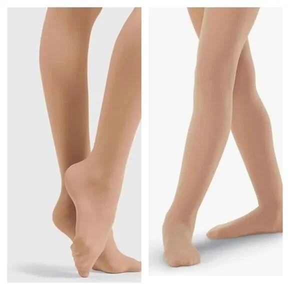 BALERA Dancewear T99C Footed Ballet Tights LT Suntan