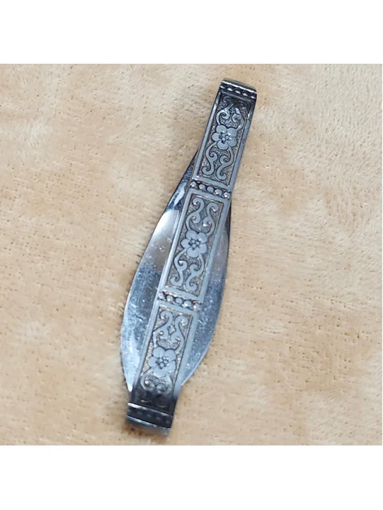 Silverwear Money Clip / card Holder handmade Accessory