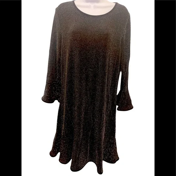 Michael Kors Metallic Dress Size L