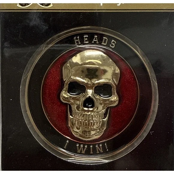 Challenge Coin - Skull 