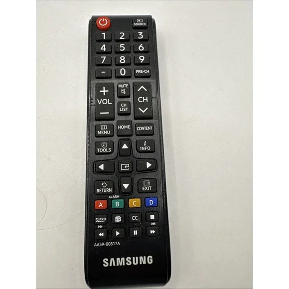 Samsung AA59-00817A TV Remote Control - Black