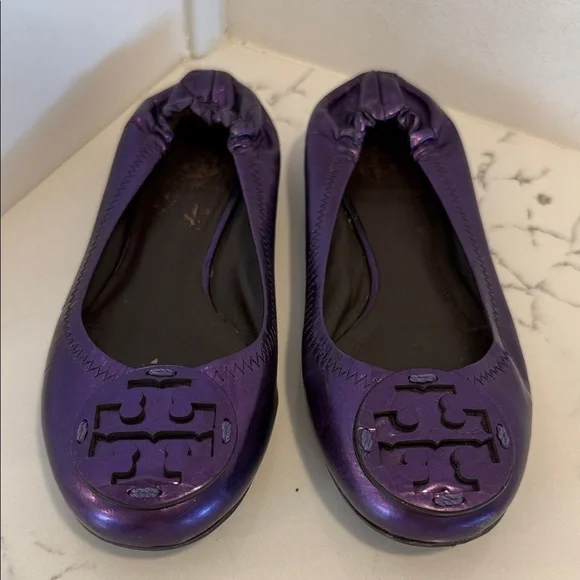 Tory Burch Purple Flats