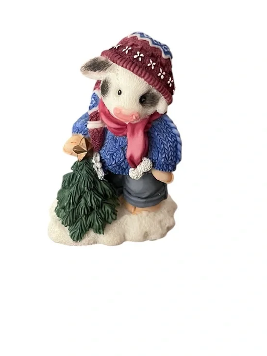 Enesco Vintage‎ 97 Mary’s Moo Moos A Bright Future for Moo Collectible Figurine