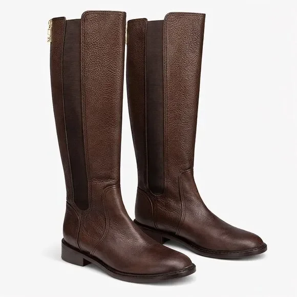 Tory Burch Tall Brown Riding Boots