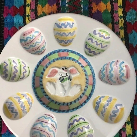 Deviled Easter Egg Plate