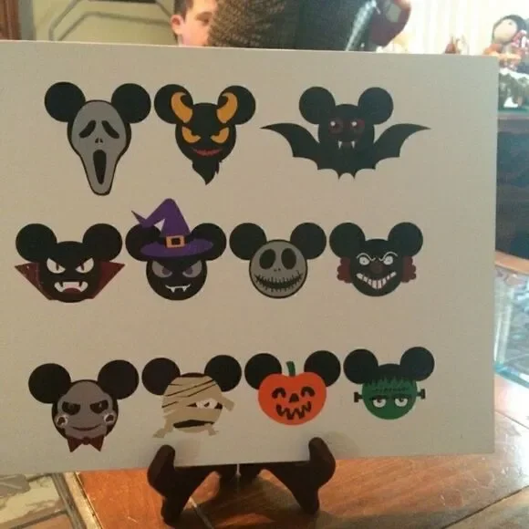 Halloween Mickey Mouse canvas picture