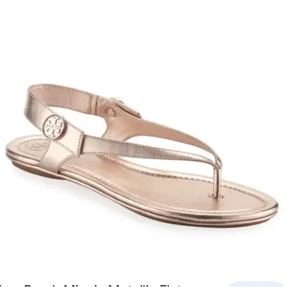 TORY BURCH Minnie Leather Travel Sandals