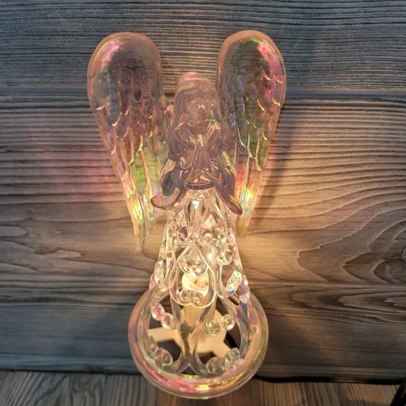 NOMA‎ Expressions Angel Tree Topper Iridescent Holiday Christmas Decor Vtg